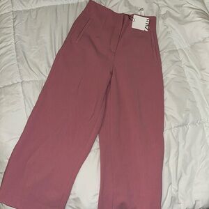 Zara Pink Work Pants/Trousers/Dress Pants